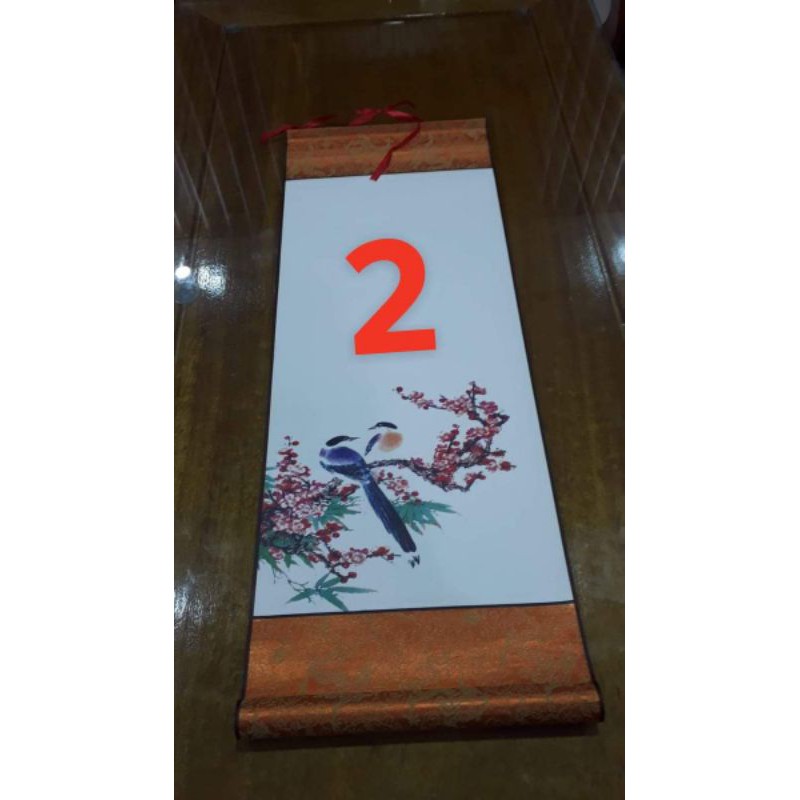 Biểu bo lụa viết thư pháp, có sẵn hình nền